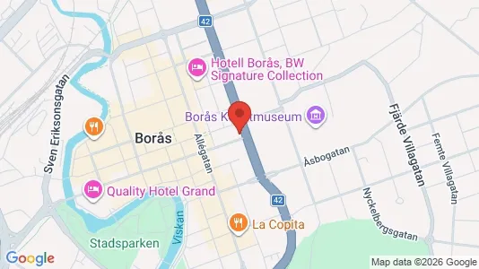 Lägenheter att hyra i Borås - Bild från Google Street View