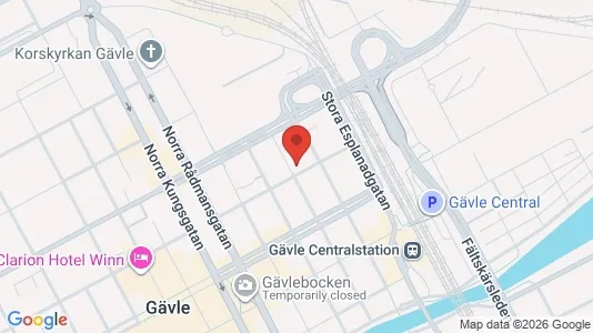 Lägenheter att hyra i Gävle - Bild från Google Street View