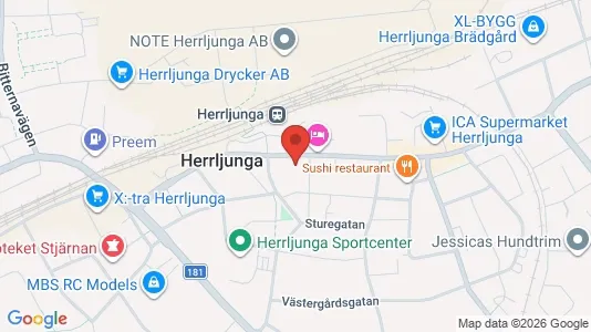 Lägenheter att hyra i Herrljunga - Bild från Google Street View