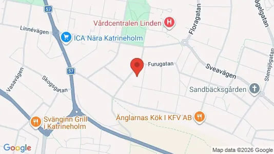 Lägenheter att hyra i Katrineholm - Bild från Google Street View