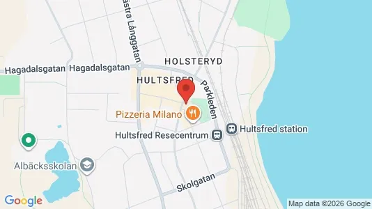 Lägenheter att hyra i Hultsfred - Bild från Google Street View
