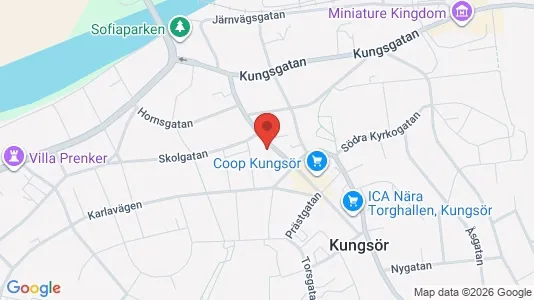 Lägenheter att hyra i Kungsör - Bild från Google Street View
