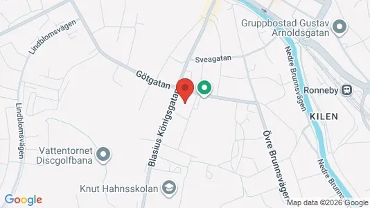 Lägenheter att hyra i Ronneby - Bild från Google Street View