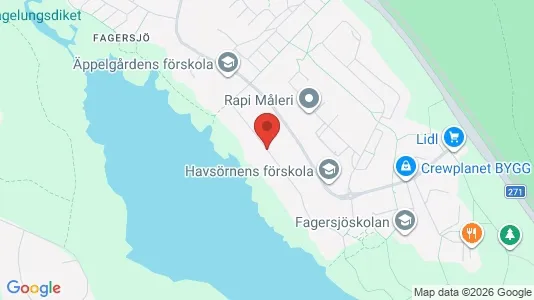 Lägenheter att hyra i Söderort - kort over placeringen
