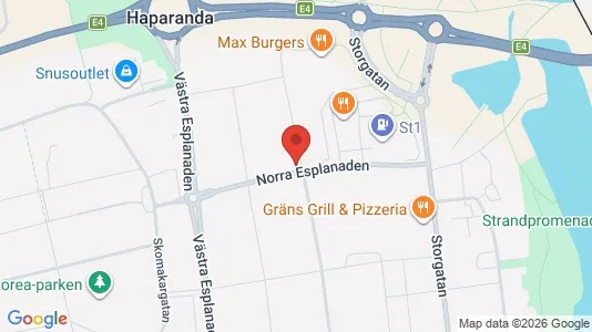 Lägenheter att hyra i Haparanda - Bild från Google Street View