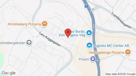 Lägenheter att hyra i Borås - kort over placeringen