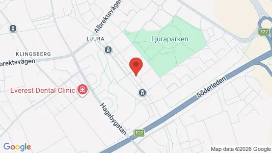 Lägenheter att hyra i Norrköping - kort over placeringen