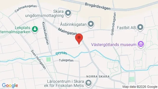 Lägenheter att hyra i Skara - Bild från Google Street View