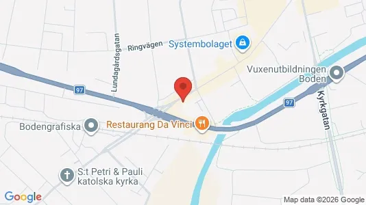 Lägenheter att hyra i Boden - Bild från Google Street View