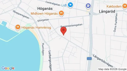 Lägenheter att hyra i Höganäs - Bild från Google Street View
