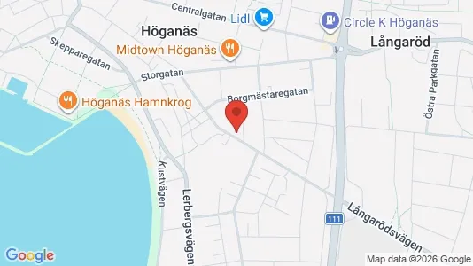 Lägenheter att hyra i Höganäs - Bild från Google Street View