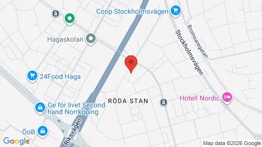 Lägenheter att hyra i Norrköping - Bild från Google Street View