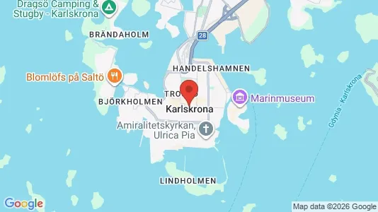 Hus att hyra i Karlskrona - Bild från Google Street View