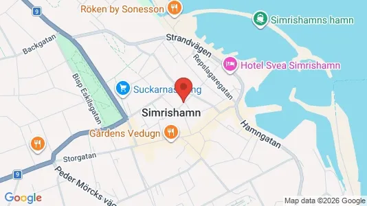 Lägenheter att hyra i Simrishamn - Bild från Google Street View