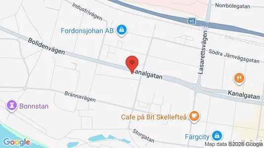 Lägenheter att hyra i Skellefteå - Bild från Google Street View