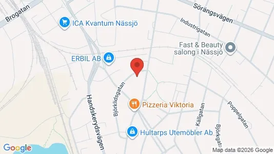 Lägenheter att hyra i Nässjö - Bild från Google Street View