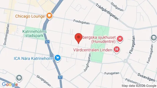Lägenheter att hyra i Katrineholm - Bild från Google Street View