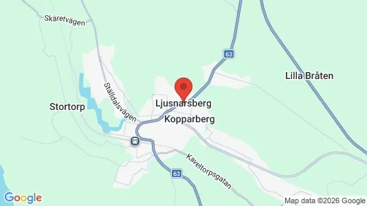 Lägenheter att hyra i Ljusnarsberg - Bild från Google Street View