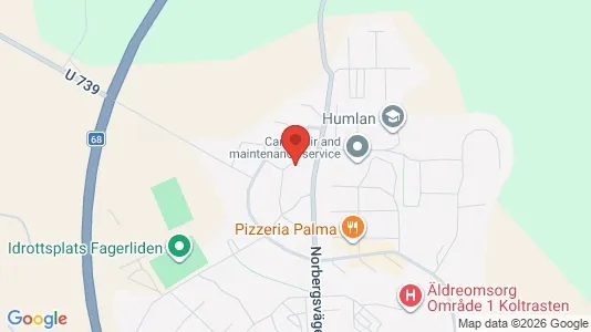 Lägenheter att hyra i Fagersta - Bild från Google Street View