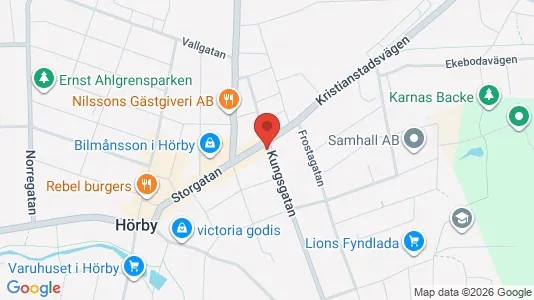 Lägenheter att hyra i Höör - Bild från Google Street View