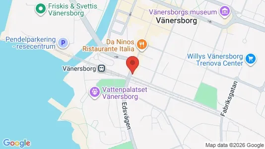 Lägenheter att hyra i Vänersborg - Bild från Google Street View