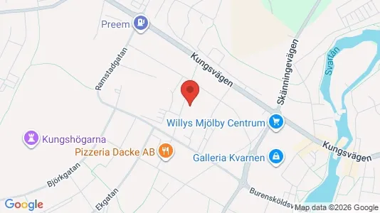Lägenheter att hyra i Mjölby - Bild från Google Street View