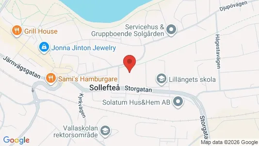 Lägenheter att hyra i Sollefteå - Bild från Google Street View