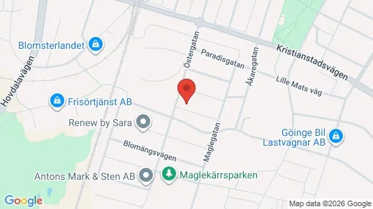 Lägenheter att hyra i Hässleholm - Bild från Google Street View