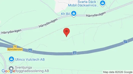 Lägenheter att hyra i Härryda - kort over placeringen