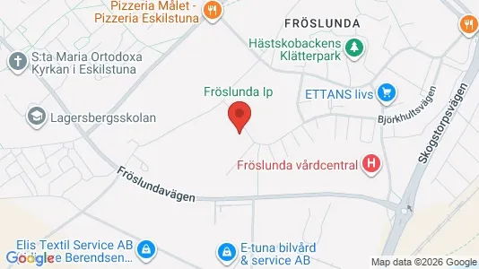 Lägenheter att hyra i Eskilstuna - kort over placeringen