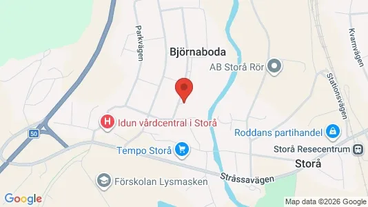 Lägenheter att hyra i Lindesberg - kort over placeringen