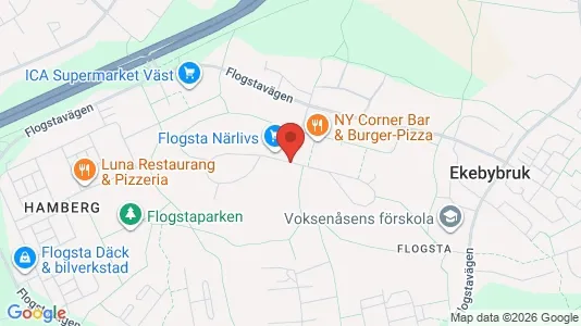 Lägenheter att hyra i Uppsala - kort over placeringen