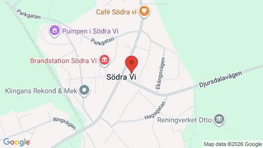Lägenheter att hyra i Vimmerby - kort over placeringen