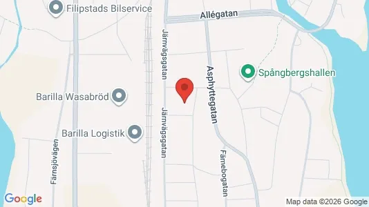 Lägenheter att hyra i Filipstad - kort over placeringen