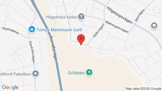 Lägenheter att hyra i Växjö - kort over placeringen