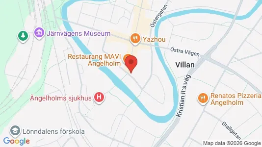 Lägenheter att hyra i Ängelholm - Bild från Google Street View
