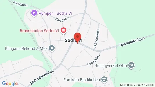 Lägenheter att hyra i Vimmerby - kort over placeringen