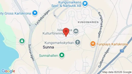 Lägenheter att hyra i Karlskrona - Bild från Google Street View