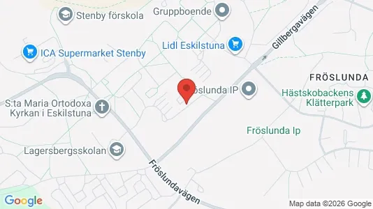 Lägenheter att hyra i Eskilstuna - kort over placeringen