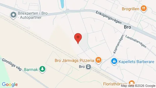 Lägenheter att hyra i Upplands-Bro - kort over placeringen
