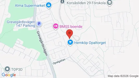 Lägenheter att hyra i Askim-Frölunda-Högsbo - kort over placeringen