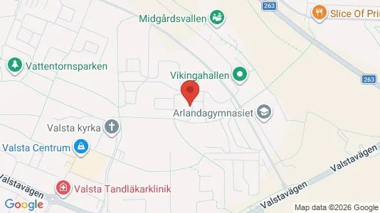 Rum att hyra i Sigtuna - kort over placeringen