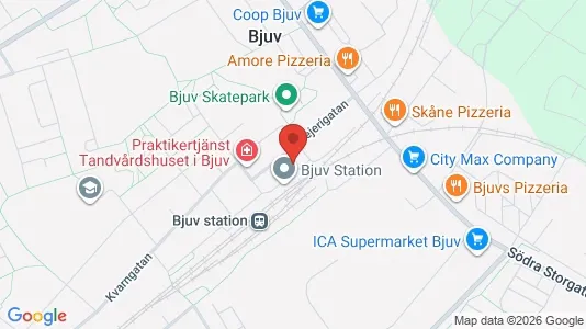 Lägenheter att hyra i Bjuv - Bild från Google Street View
