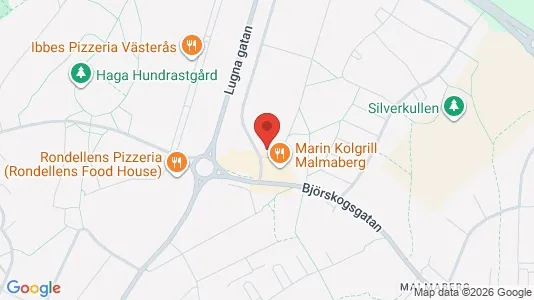 Lägenheter att hyra i Västerås - kort over placeringen