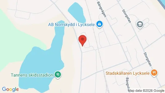 Lägenheter att hyra i Lycksele - Bild från Google Street View