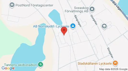 Lägenheter att hyra i Lycksele - Bild från Google Street View