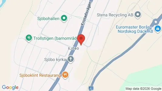 Lägenheter att hyra i Borås - Bild från Google Street View