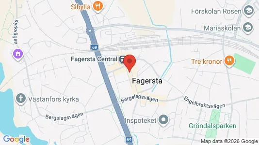 Lägenheter att hyra i Fagersta - Bild från Google Street View
