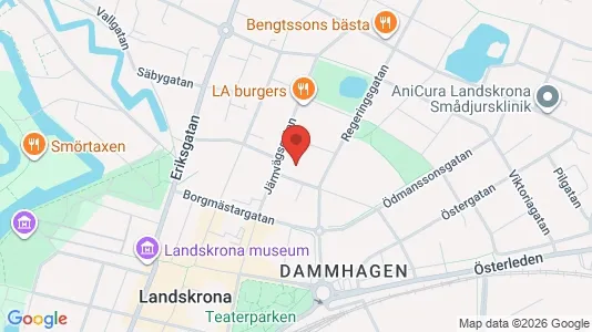 Lägenheter att hyra i Landskrona - Bild från Google Street View