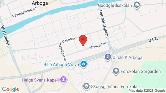 Lägenheter att hyra i Arboga - Bild från Google Street View